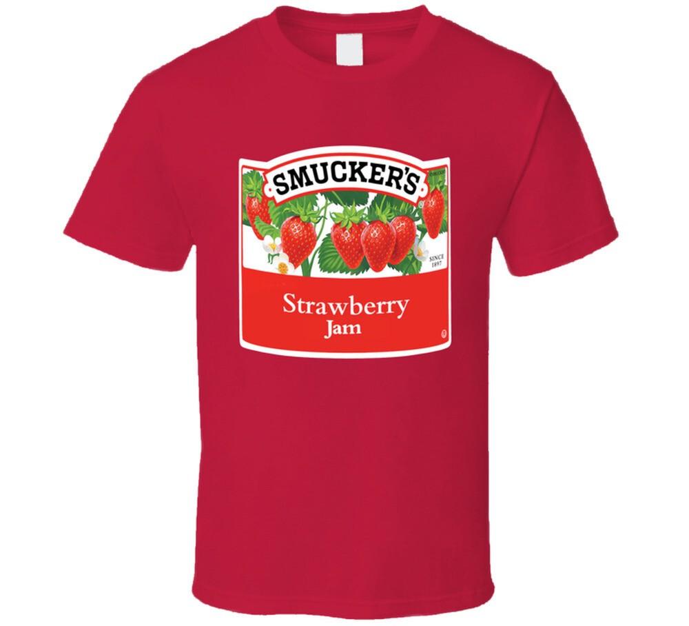 

Smuckers Strawberry Jam Cool Halloween Costume T Shirt L