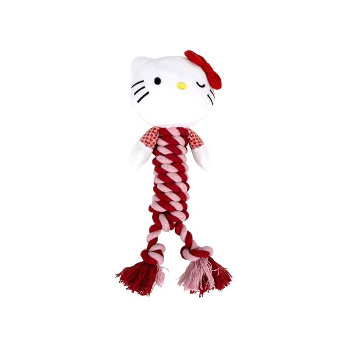 Jouet à mâcher pour chien - CERDÁ LIFE'S LITTLE MOMENTS - Hello Kitty - Corde résistante - Santé dentaire