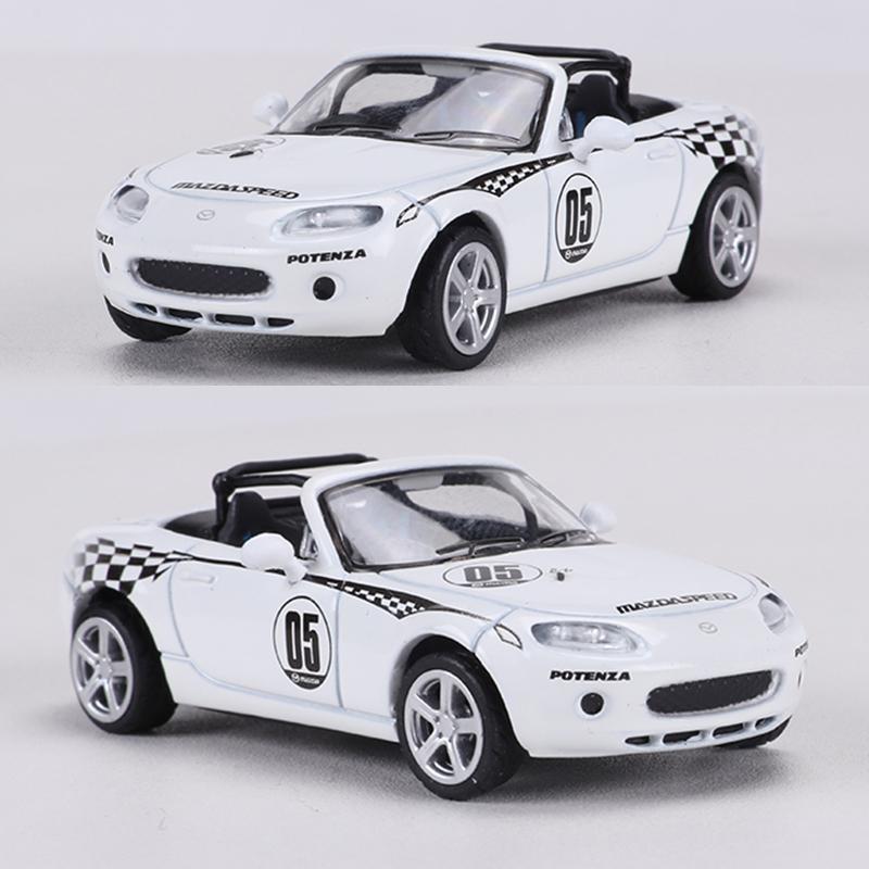 DCT 1/64 Mazda MX5 MX-5 Alloy Racing Car Diecasts & Toy Vehicles Car Model Miniature Scale Model Car For Children