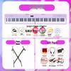 Rechargeable 88-Key Foldable Digital Piano: Bluetooth & MIDI, Perfect for Beginners & Kids