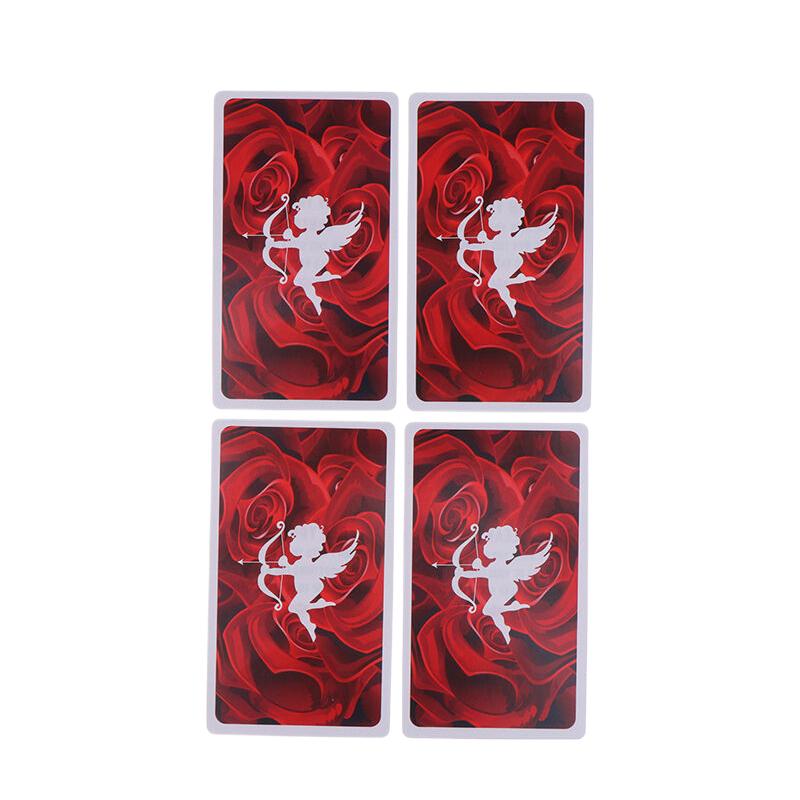 The Love Angels Oracle Cards - Romance Deck For Psychic Love Romantic Relationship English Visions Edition Deck Playing Games