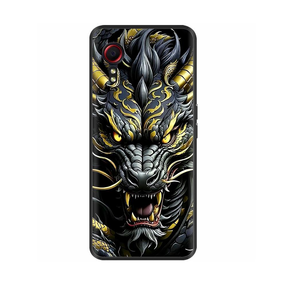 Per Samsung Galaxy Xcover 7 Custodia Morbida Liscia Silicone Liquido Cartoon Guscio Telefono Per Samsung XCover7 Cover Posteriori Protettive in TPU