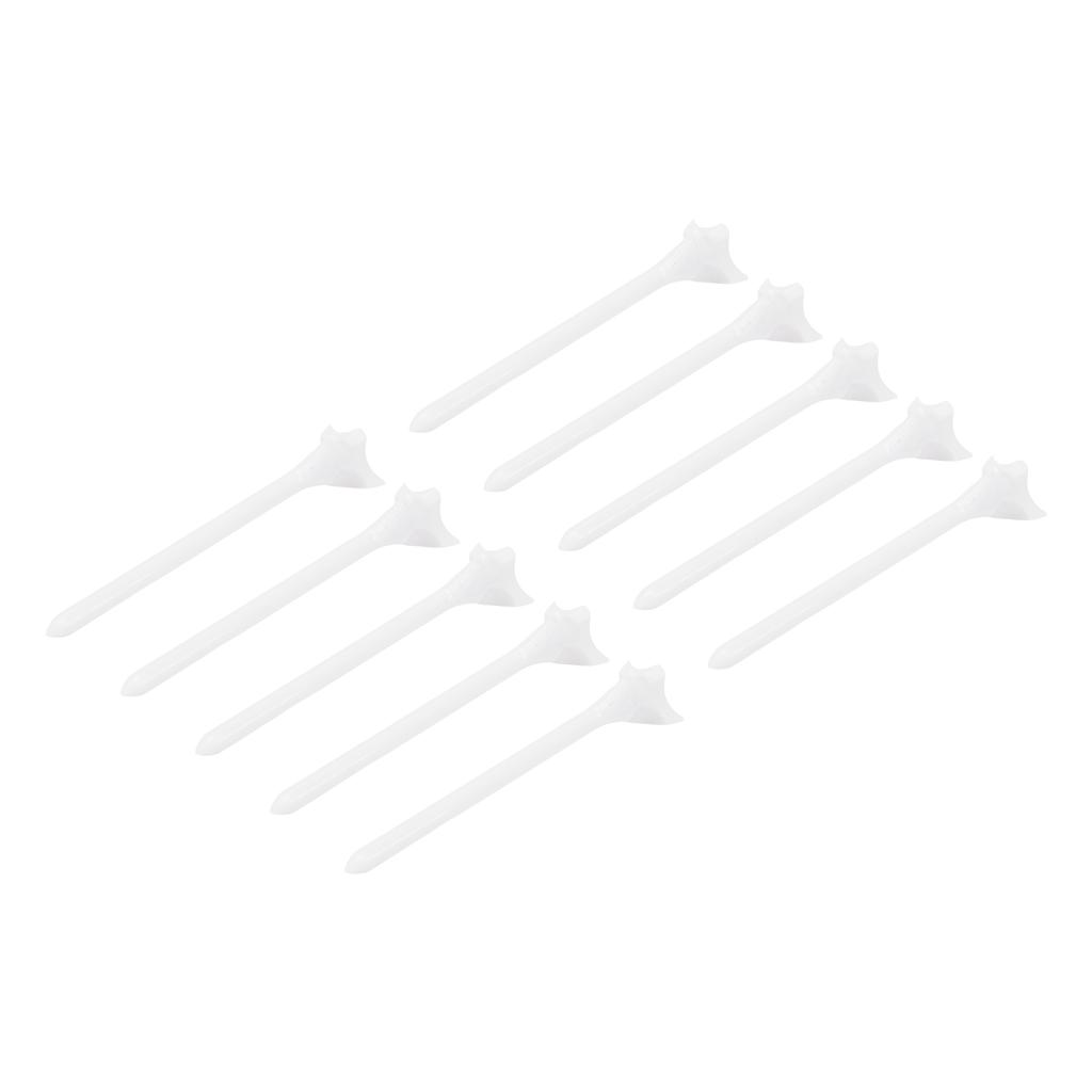 10 bucăți tricouri în vrac din plastic PC Suporturi pentru bile pentru unghii Suporti pentru prevenirea coliziunii Îmbunătățește precizia lovirii