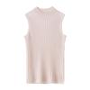 2026 Le Kasha Pure Cashmere Sleeveless High Neck Women's Camisole Tank Top