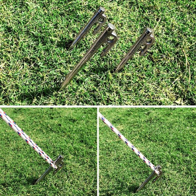 Heavy Duty Tent Nail Camping Stakes Peg for Pitching Camping Tent Canopies