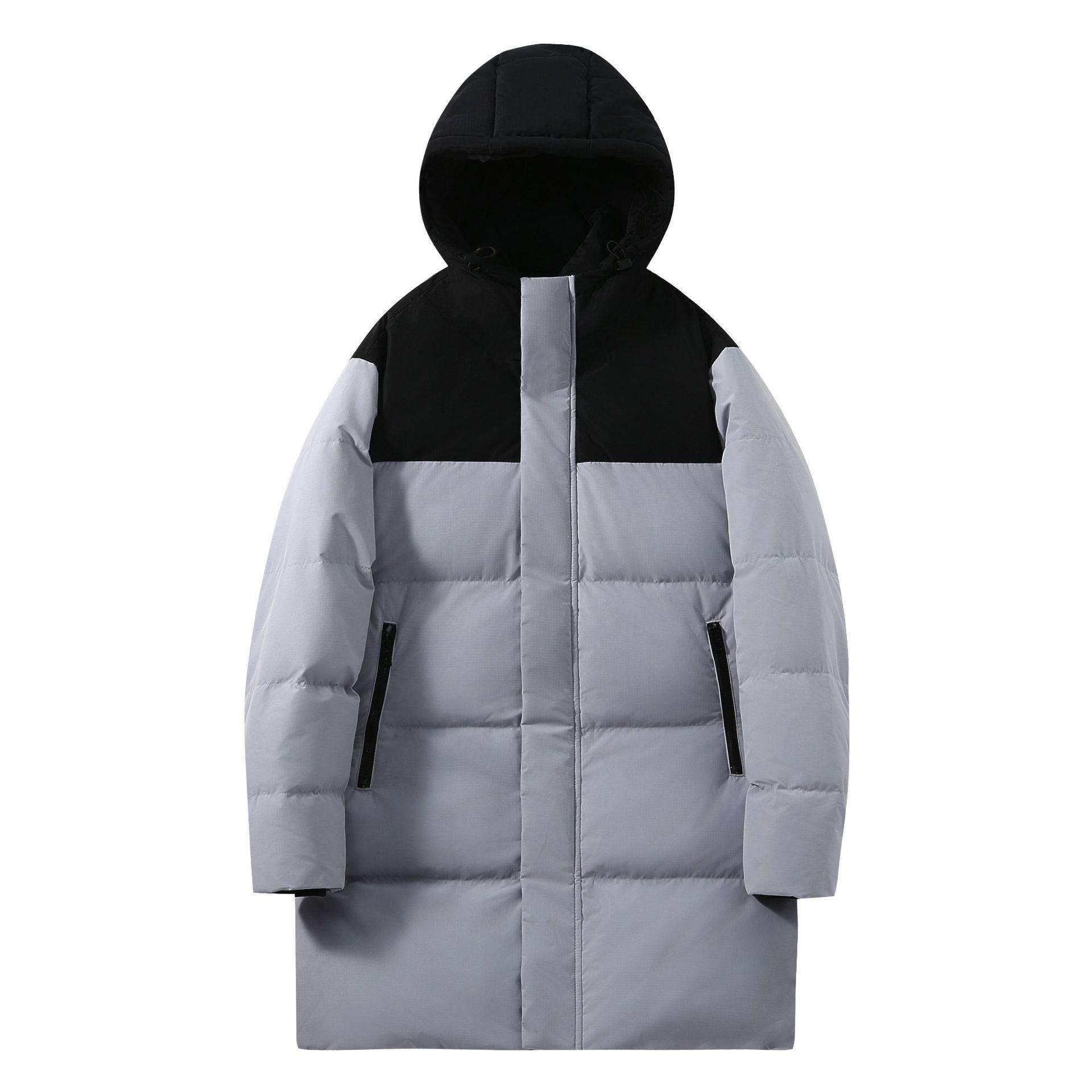 

Длинная зимняя куртка Beijia: Новый модный стиль, защищающий от холода и сохраняющий тепло M