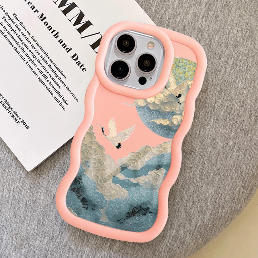 Mountain Art Case for iPhone 17 Air 13 XR 15 Plus 16 Pro Max 11 14 8 12 Soft Phone Cover