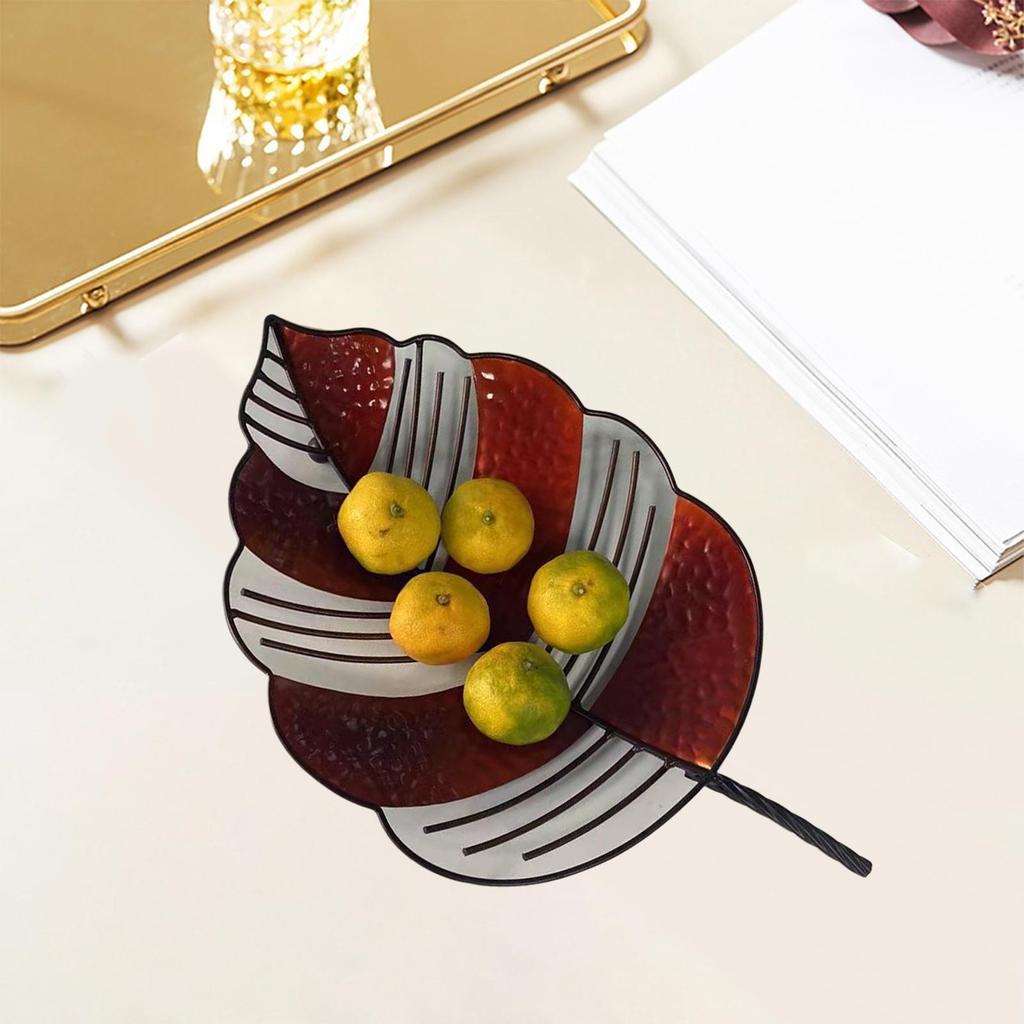 Decorative Serving Tray Organizer Fruit for Living Room Home Decoration