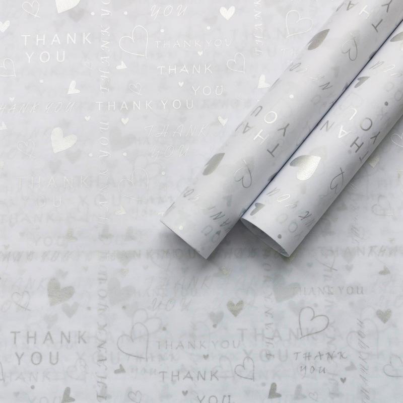 17g Printed Tissue Paper - Decorative Patterned Copy Paper For Gift Wrapping & Floral Packaging