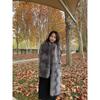 New Winter Retro High-end Atmosphere Imitation Fox Fur Fur Fur Scarf Women's Winter Thick Warm Scarf
