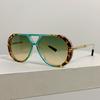 Big Frame Vintage Pilot Sunglasses Luxury Designer Sun Glasses for Women Men Outdoor Punk Double Bridge Shades