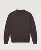 PANICALE Crew Neck Wool Sweater [Brown]