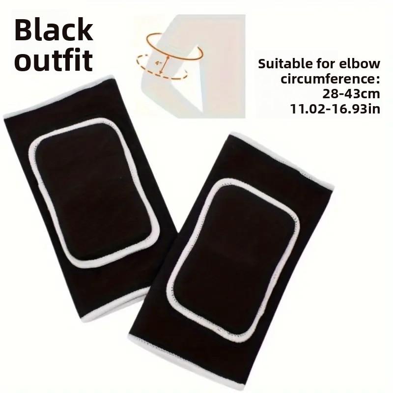 Sponge Elbow Pads, Riding, Dancing, Fitness, Basketball Sports, Anti-drop, Anti-collision, Warm Arm Pads, Thickened Elbow Pads