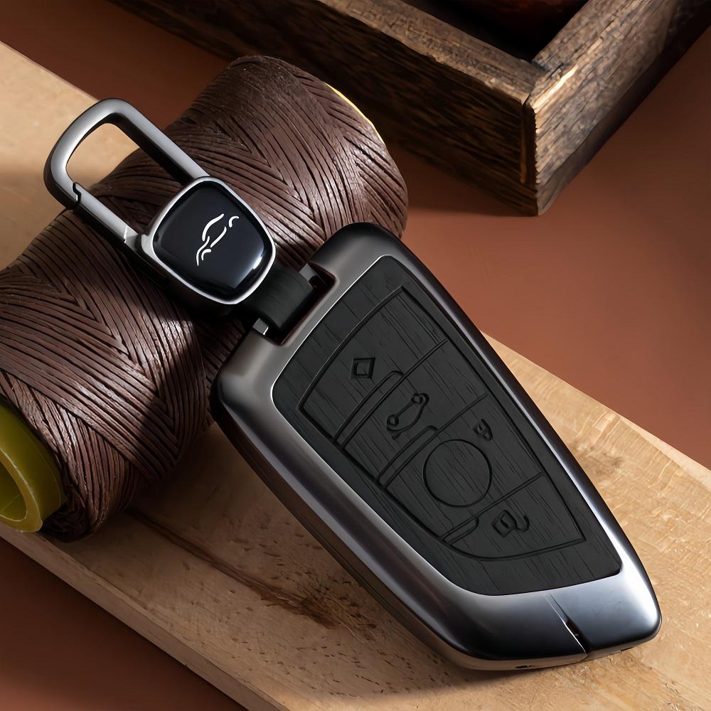 

Металлический чехол для автомобильного дистанционного ключа, чехол-брелок для BMW X1 X3 X4 X5 X6 F15 F16 G30 3 5 7 серии G11 F48, аксессуары, брелок