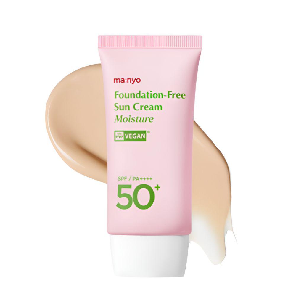 Manyo Factory Foundation-Free Sun Cream Moisture 50ml x 1