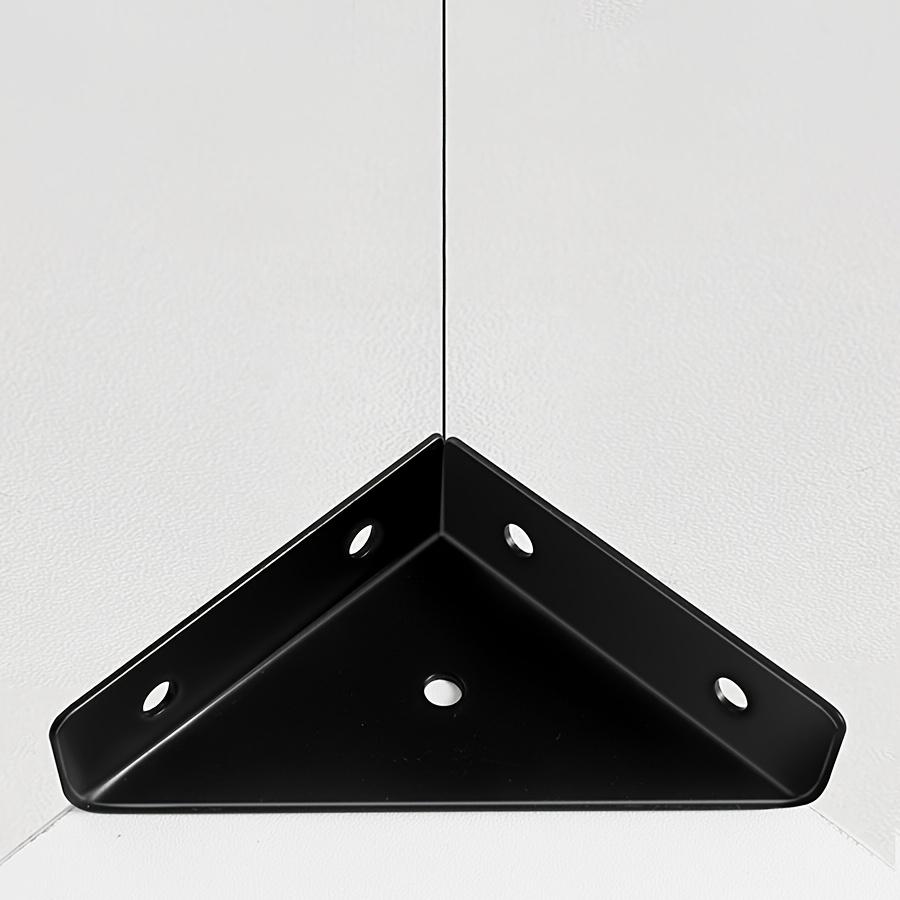 24Pcs Heavy-Duty Iron L-Shaped Corner Brackets With Screws - 1.3Mm Thick 90-Degree Angle Supports, Suitable For Furniture, Shelves, Cabinets, Desks