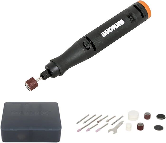 Outil multifonctions - WORX - WX739.9 - Moteur brushless - 20 accessoires - Contrôle de vitesse variable
