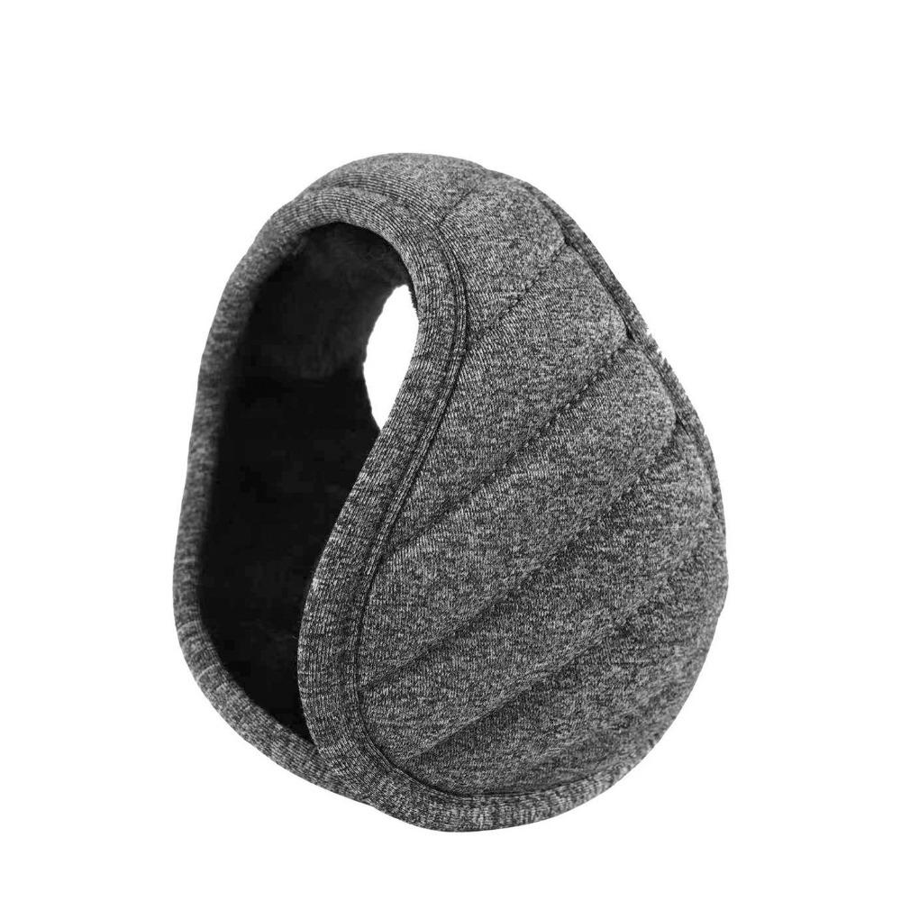 Thick Plush Lined Winter Earmuffs Soft Windproof Ear Covers Portable Plush Earmuffs  Outdoor Use