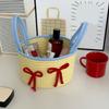 Large Capacity Cotton Rope Basket for Organizing Home Office Supplies Large Capacity Snacks Organizer Bedroom Decoration