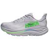 HOKA One One CLIFTON 10 Abriebfest Atmungsaktiv Abriebfest Atmungsaktiv Laufschuhe Herren Grau Grün 1162030-AYNN