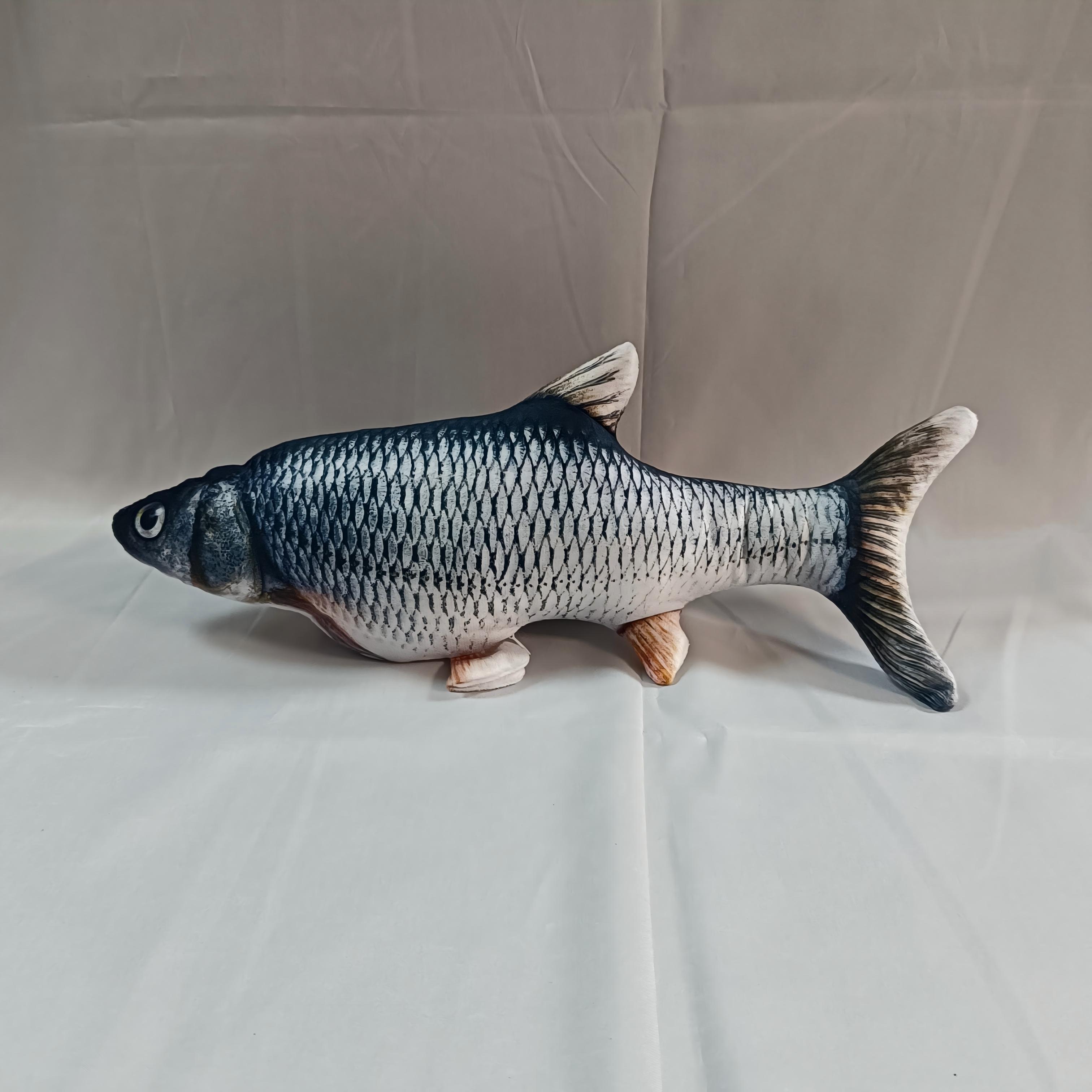3D Simulationsfisch Plüschtiere Stofftiere Weiches Tier Karpfen Plüschkissen Kreatives Sofakissen Kissen Geschenke**