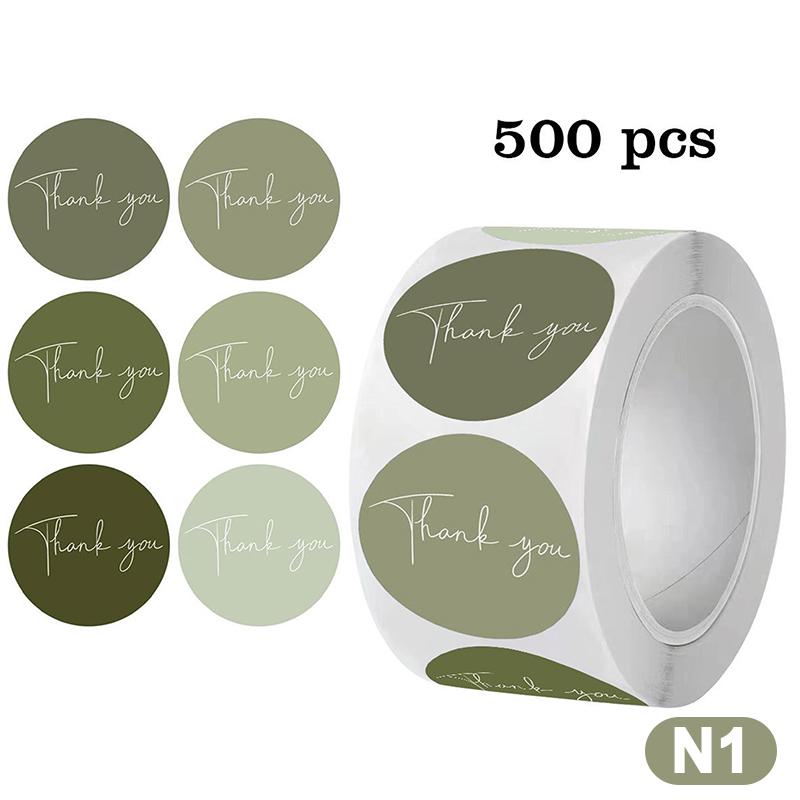 

500 шт. Наклейки Спасибо Милые этикетки для малого бизнеса или для украшения свадебных подарков Наклейка Канцелярские принадлежности 1