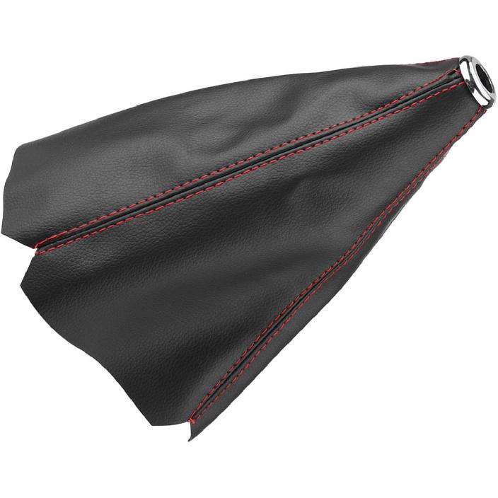 Zerone Shifter Boot, Universal PU Leather Shift Boot Retainer Stick Shift Gear Shifter Boot Gear Gaiter Cover Fit for Most Manual Cars