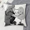 GGoodnight Punpun Doublesided Printed Square Decorative Cushion Cover for Sofa Living Room Home Decor