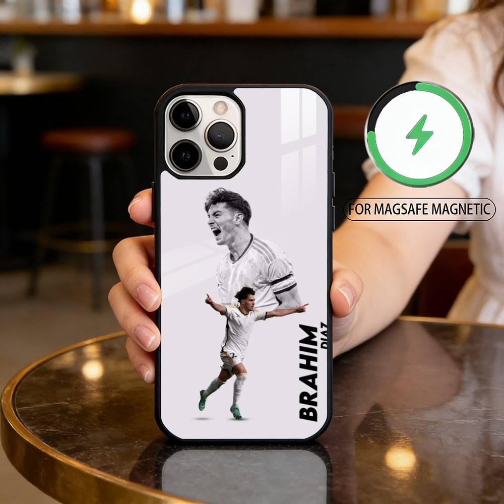 

B-Brahim-IM D-Diaz-AZ Phone Case For iPhone17,16,15,14,13,12,11 Plus,Pro Max Magnetic For Magsafe Wireless Charging iPhone12PROMAX