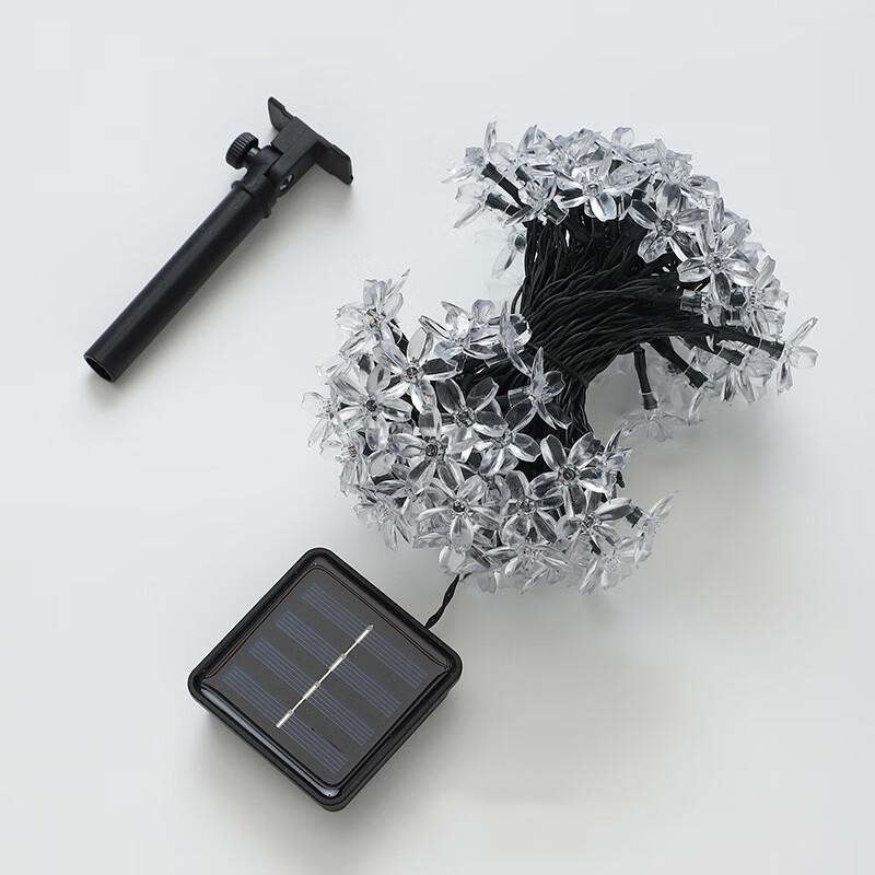 Solar Powered Flower String Lights
