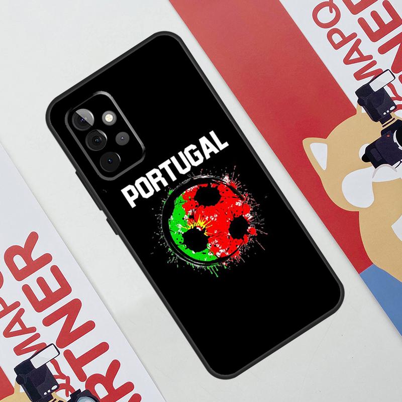 Portugal Flag Case For Samsung Galaxy A54 A34 A24 A14 A73 A53 A33 A23 A13 A52 A32 A22 A12 A51 A71 Cover