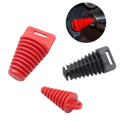 1Pc Universal Motorcycle Exhaust Pipe Tailpipe Air-bleeder Plug Exhaust Silencer Wash Plug Pipe Protector Motorcycle Accessories