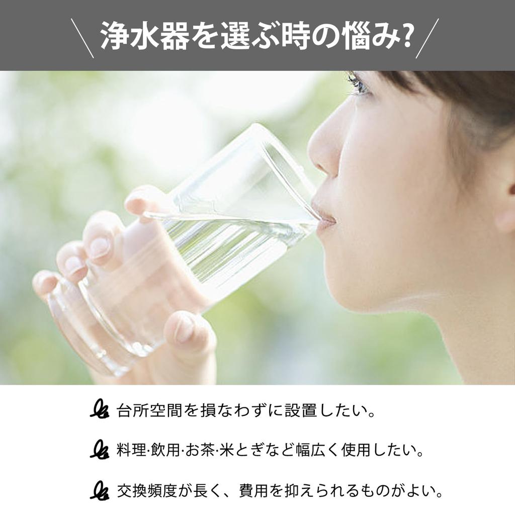 Replacement Water Purification Standard Removes Kitchen Parts JF-45N Cartridge, Type, 17+2 Substances,