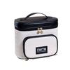Diamond Pattern Large Capacity Travel Cosmetic Bag