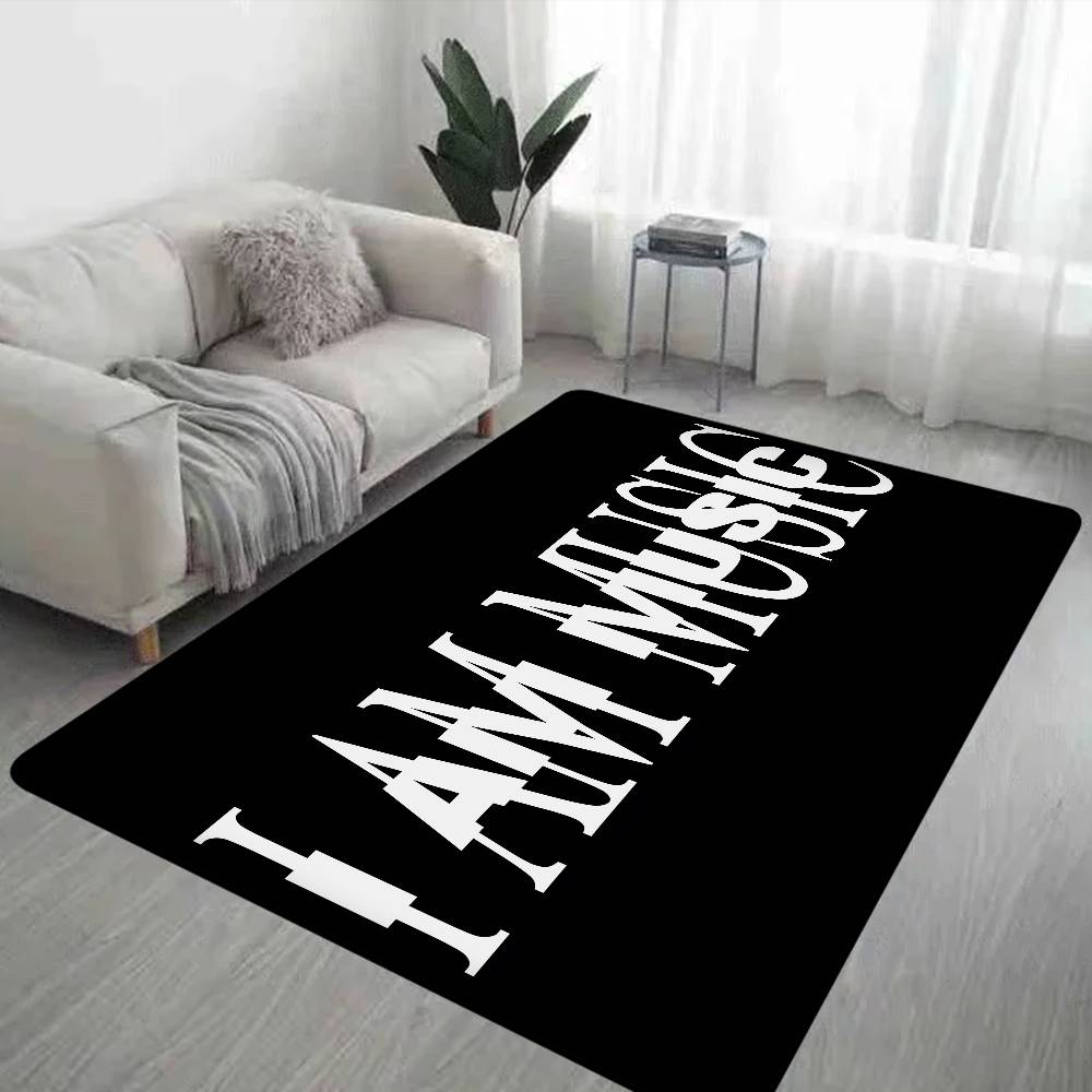 Rapper Playboi Carti I am Music Floor Mat Rectangle Anti-slip Home Soft Badmat Front Door Indoor Outdoor Mat Hotel Decor Mat