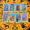 Holographic Gold Foil Rider Tarot Deck - 78 Cards PET Plastic, Waterproof & Scratch-Resistant, with Paper Guidebook 12*7cm