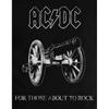 AC/DC Unisex Adult About To Rock T-Shirt