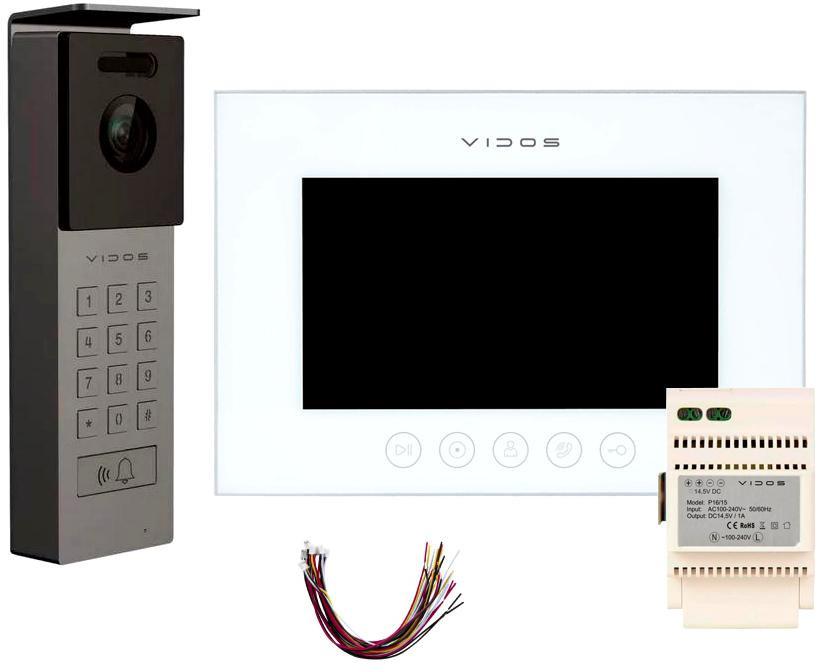 WIDEODOMOFON VIDOS X M11W-X/S12D
