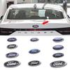 Car Logo Front Grille Badge Trunk Cover Sticker Decal Accessories For Ford Fiesta ST Fusion Explorer Escape Shelby Edge Kuga MK6