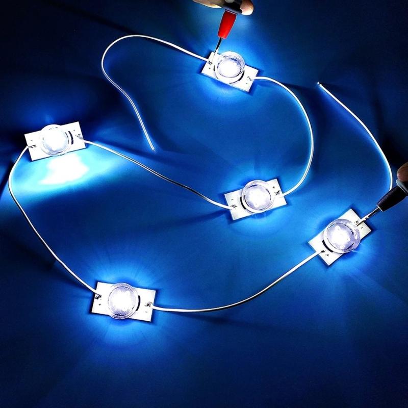 3V 6V LG6V Lamp Beads LED Backlight Bead with Opt Lens Fliter for TVs Repair Perfect for 32-65inch Screens