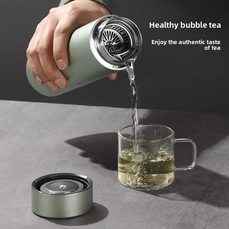 Home Pure Titanium Insulated Cup, High Appearance Standard Outdoor Water Bottle, High-end Business Water Jug