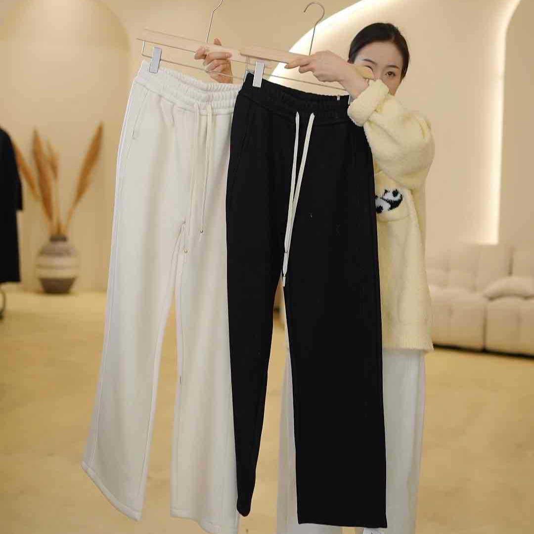 

Autumn/Winter High-Quality Wool-Feel Casual Pants K0126-137#1205-131 3XL грязно-белый