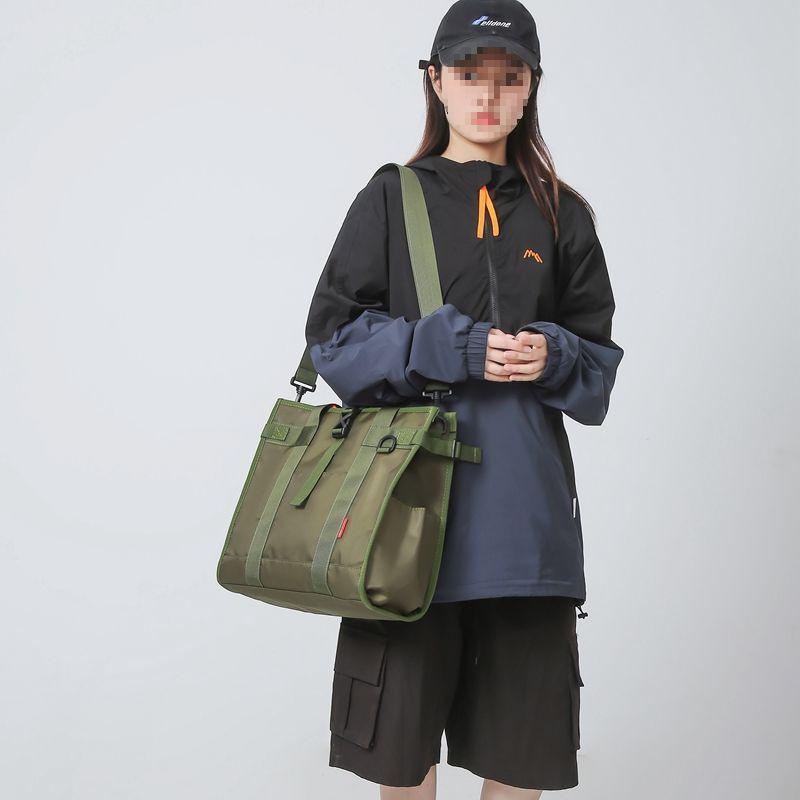 Men's Large Capacity Casual Crossbody & Shoulder Bag - Trendy Unisex Tote for Class and Commute