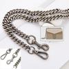 13mm Women Bag Chain Strap DIY Bag Accessories Repairement Parts Bag Clasp Shoulder Bag Chain Buckle Old Silver