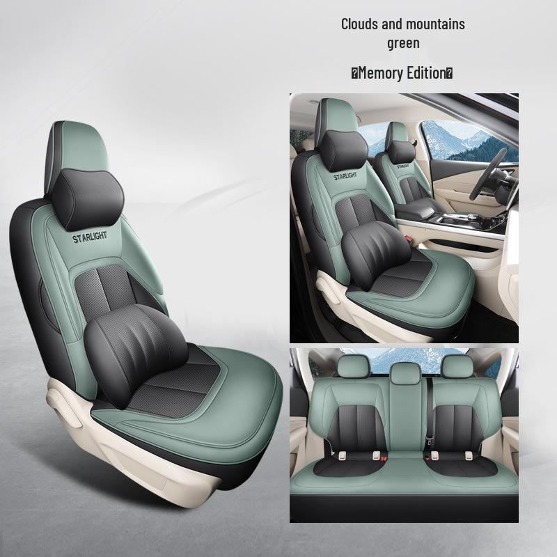Universal Full Leather Car Seat Cushion for Wuling Xingguang: All-Season Comfort