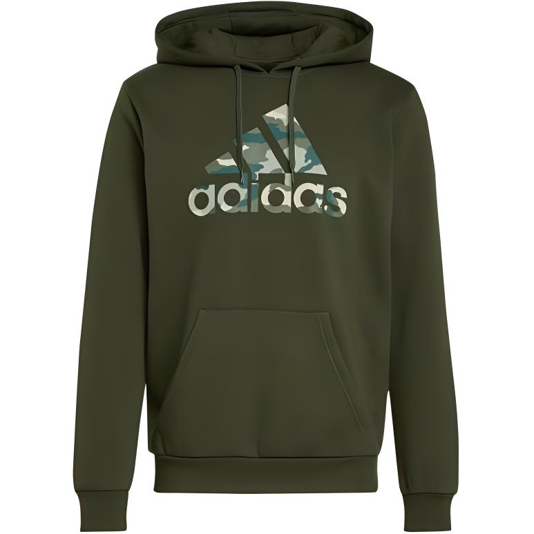 adidas Sportswear Camo Big Logo Hoodie Night Cargo IW2683 S