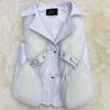 Autumn-Winter Casual Patchwork Women's Faux Fox Fur Vest