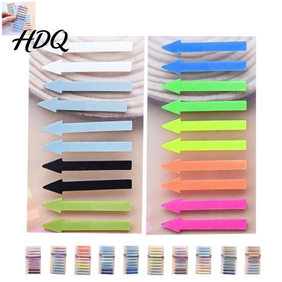 File Marking Tags Arrow Index Tab Stickers Translucent PET Page Markers Journaling Supplies Colorful Sticky Flags for Organizing Book And