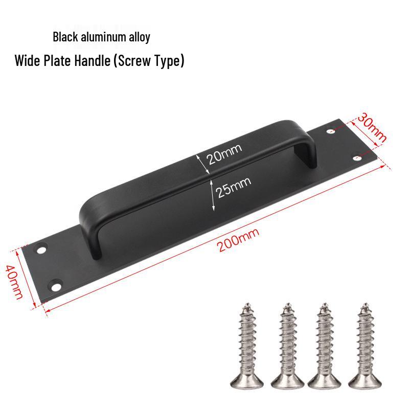 Punch-Free Aluminum Alloy Sliding Glass Door & Window Handle
