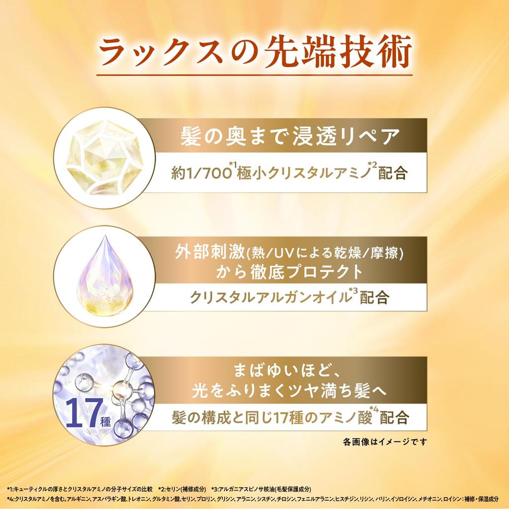 LUX Super Rich Crystal Osmanthus Zestaw Szampon i Odżywka 450g 450g +